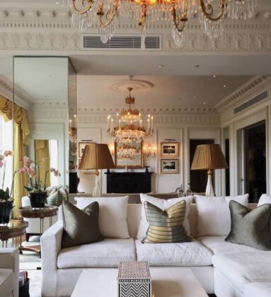 The Savoy London Hotel Room Cozy Interior