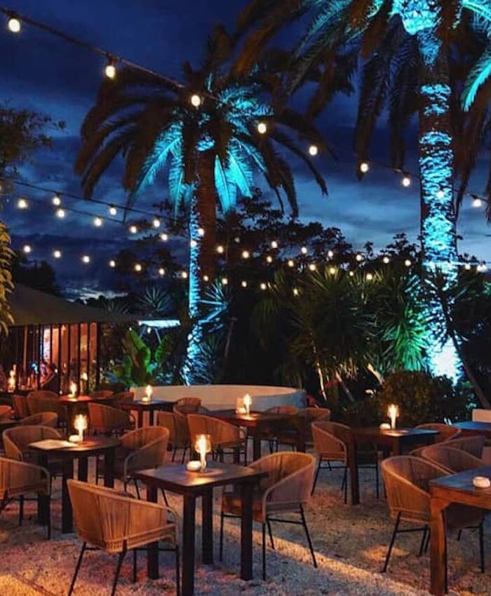 Finca La Plaza, A Warm Garden Restaurant In Ibiza