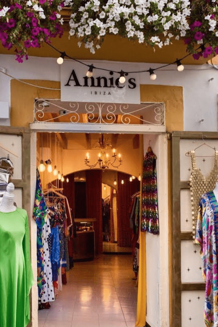 Annie’s store Ibiza