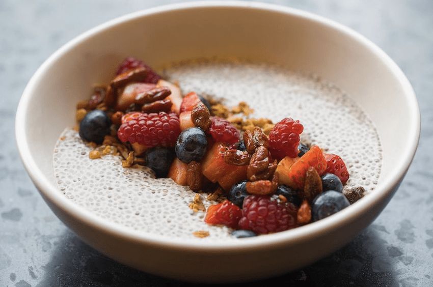 The Edition Barcelona chia bowl with fresh fruit 