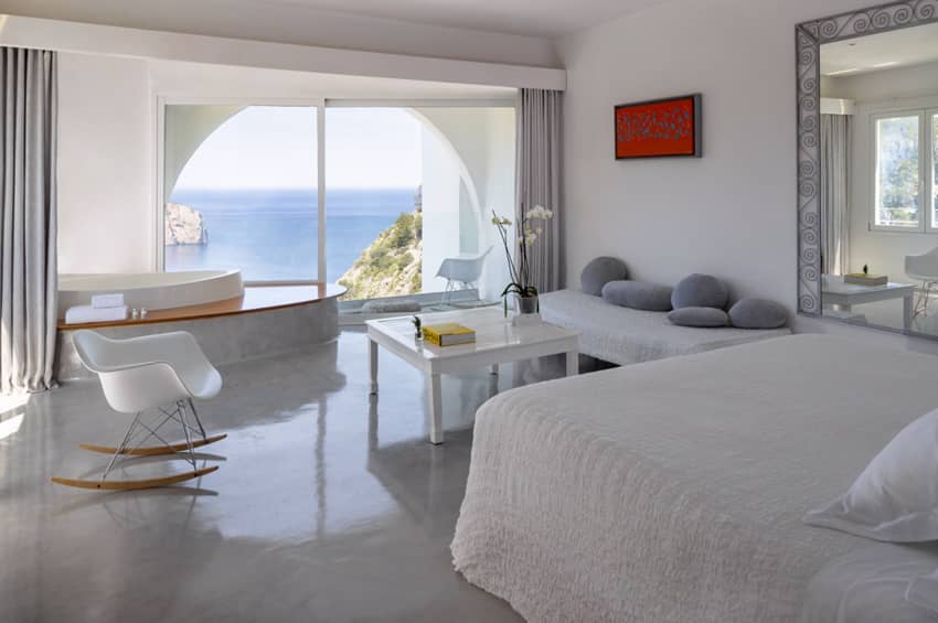 double superior room balcony Mediterranean sea view