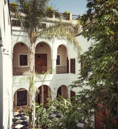 Riad Sakkan courtyard second floor