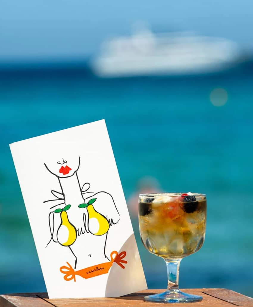 Lou Lou Ramatuelle logo card cocktail