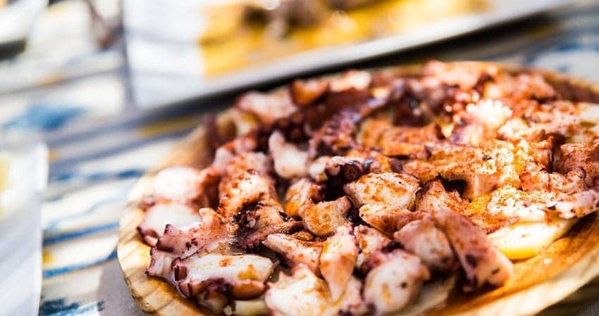 Ca's Patro March grilled octopus slices