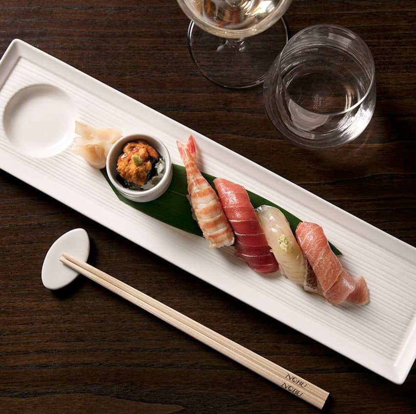 Food Sushi Glasses Salmon