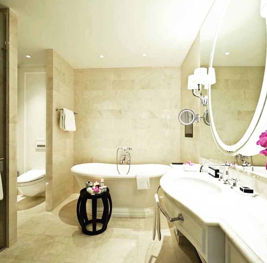 Hotel DAngleterre Copenhagen Bathroom Shower Mirror