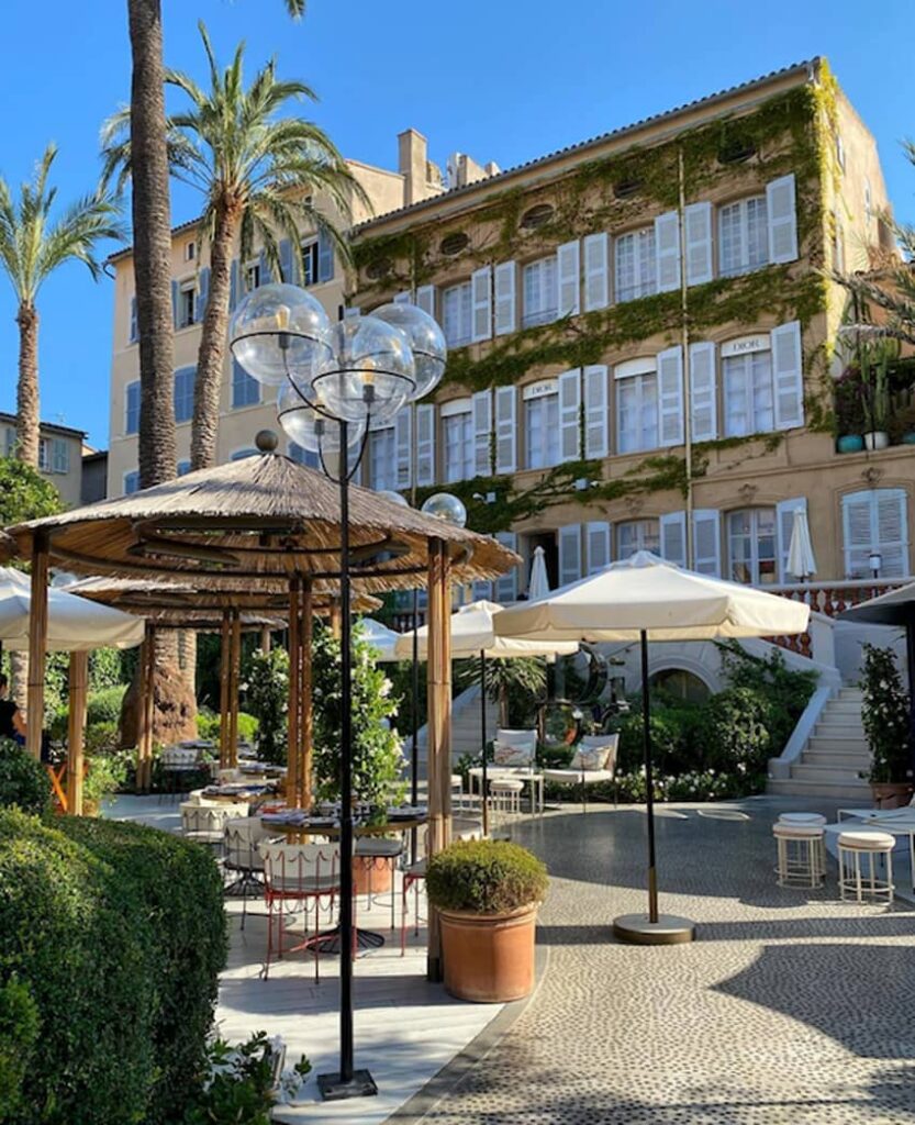 Dior Café Posh and Trendy Dior Des Lices SaintTropez.