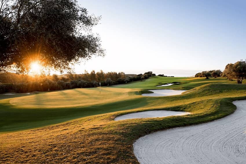 Finca Cortesin golf course landscape