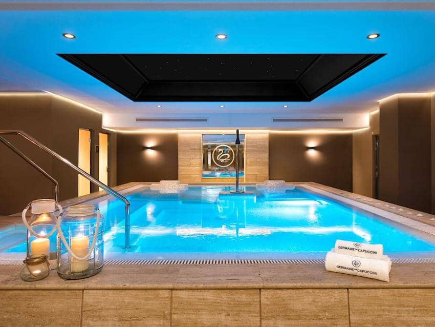 Hotel Amare Marbella indoor swimming pool