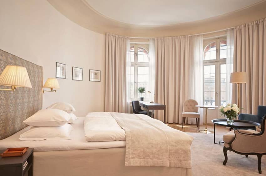 Hotel Diplomat Stockholm Bedroom Bed Sleep Room