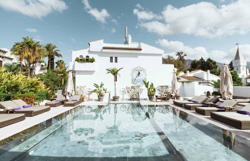 Nobu Hotel Marbella swimming pool