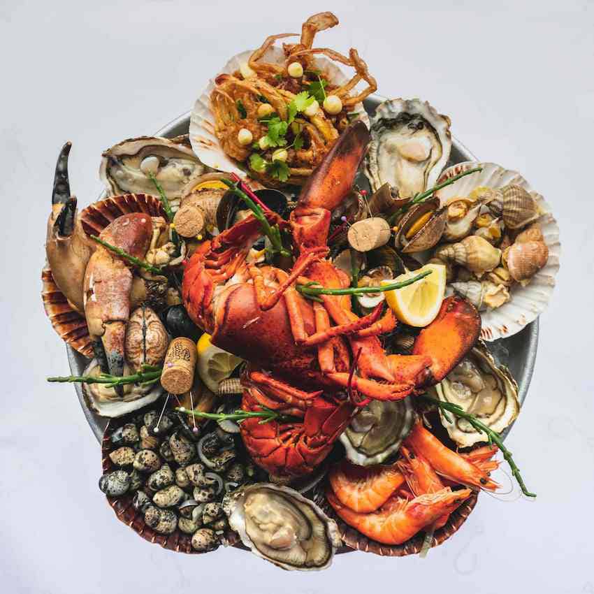 full fresh seafood platter