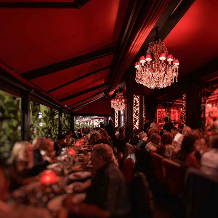 sass cafe monaco terrace red interior