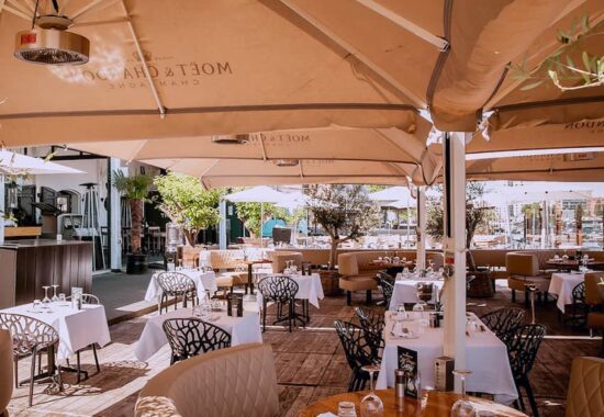 The Harbour Club Amsterdam Oost outdoor dining