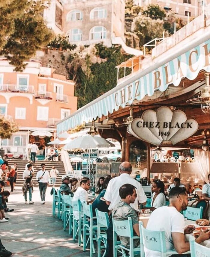Chez Black Positano- a perfect place for your next event