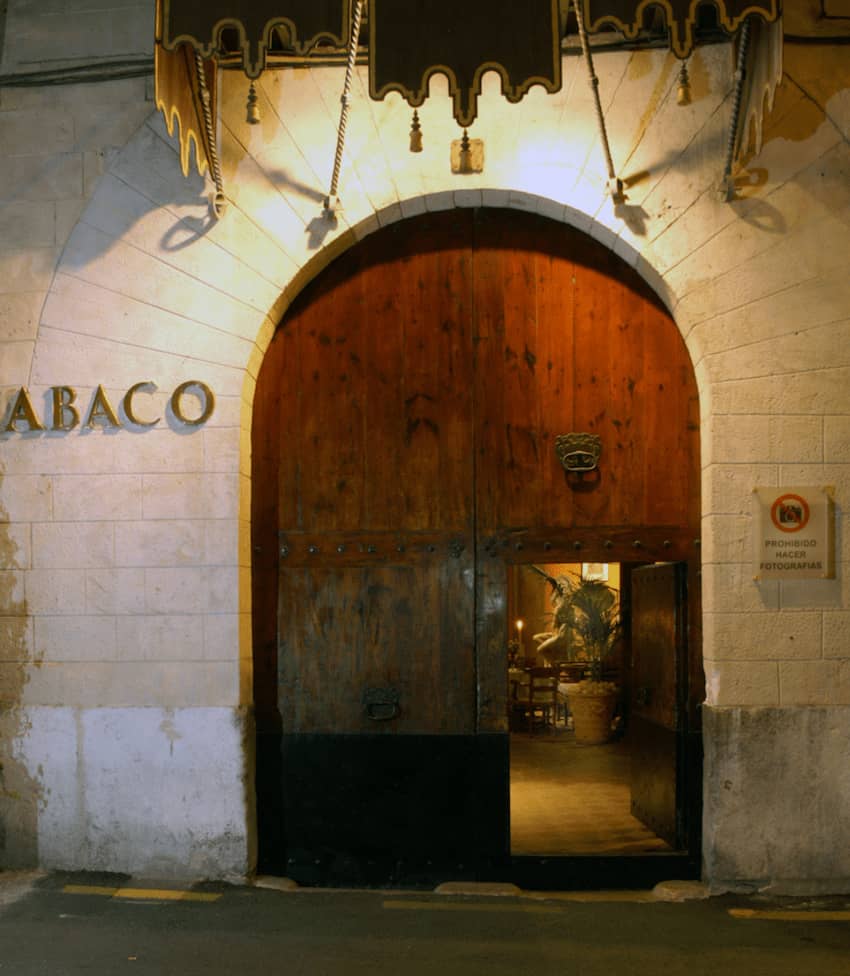 entrance to Bar Abaco Carre Sant Joan
