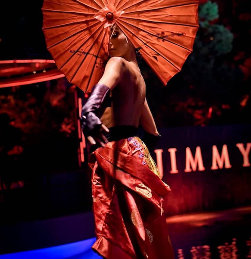 Jimmy'z Monaco live fashion show