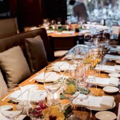 Nobu Restaurant Marbella indoor elegant table setting