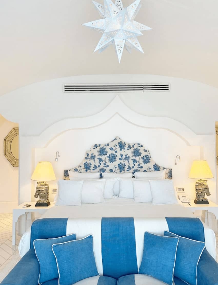 Villa Treville Positano large luxurious bedroom
