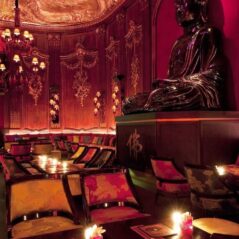 grand buddha statue dining room