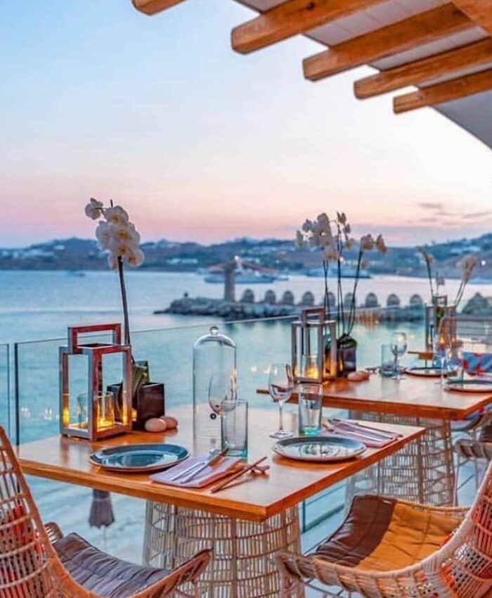 Buddha-Bar Beach Mykonos – an embodiment of the Santa Marina’s lifestyle.