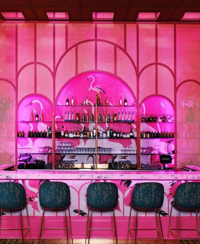 Dandy Cocktail bar Copenhagen; Trendy and Fabulously Pink!