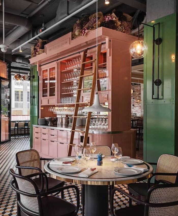 Restaurant Jacqueline’s Stockholm; Restaurant and Cocktail Bar.