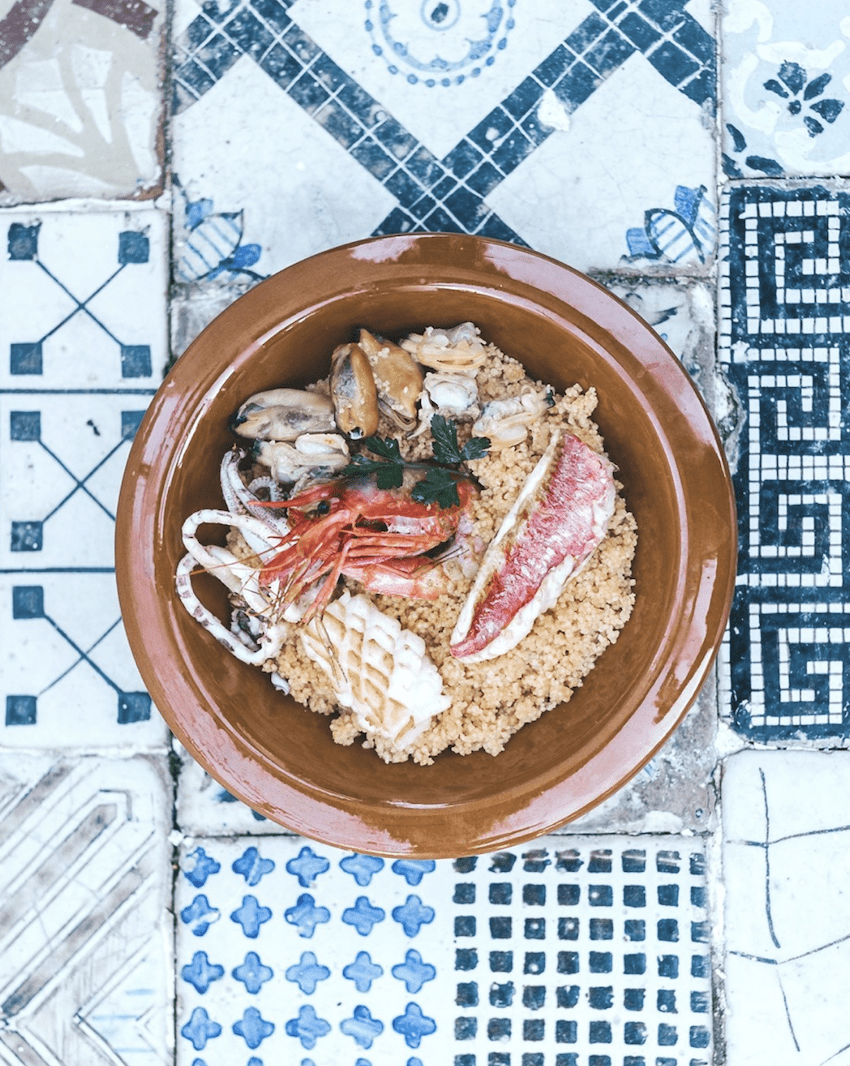 Belmond Villa Sant'Andrea rice dish fish