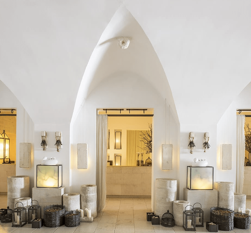 Borgo Egnazia hotel lobby