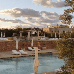 Borgo Egnazia pool side sunbeds