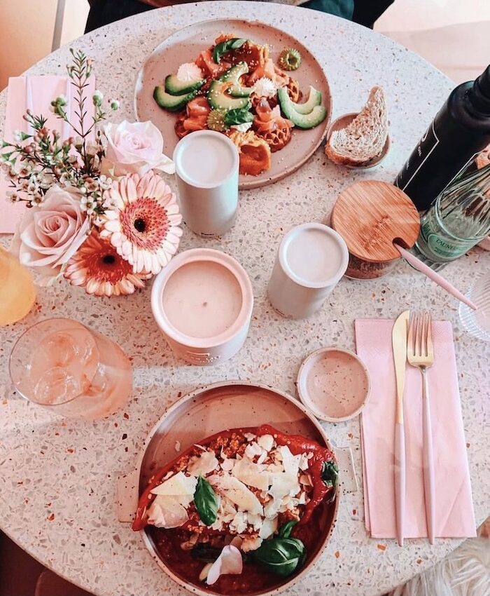 Mooy Antwerp; A Perfect Pink Duo of Food and Cosmetics.