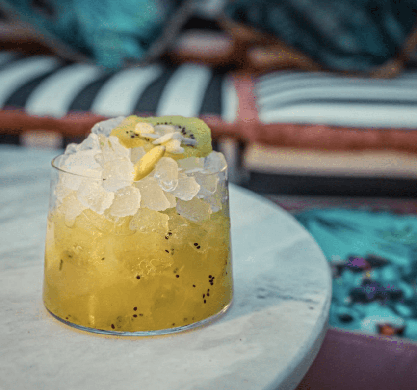 Morgana Lounge Bar kiwi cocktail