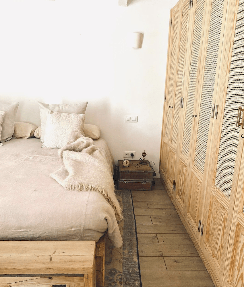 Sa Caseta Mallorca bedroom bed
