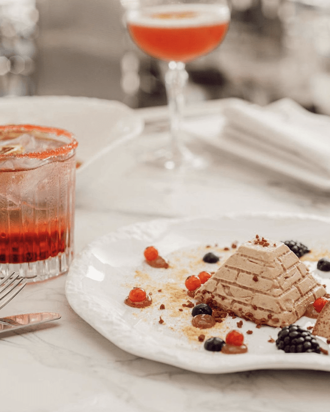 Ramses Madrid; Part Restaurant-Part Cocktail Bar with Chic Ambiance.