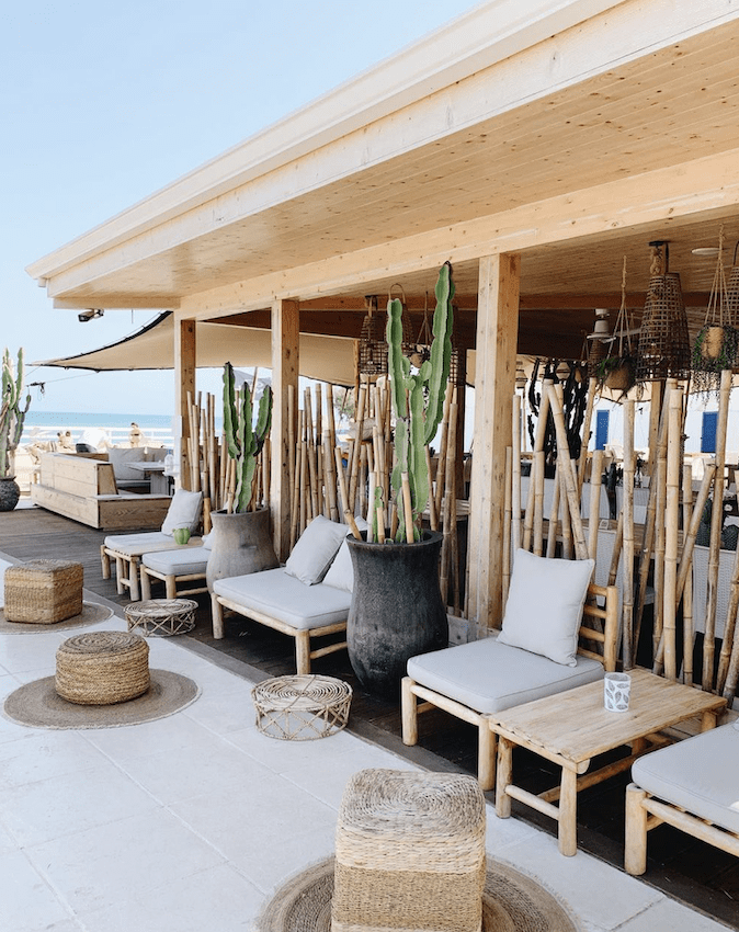 Lido Bambu; A Romantic Summer Paradise of Blue & Gold!