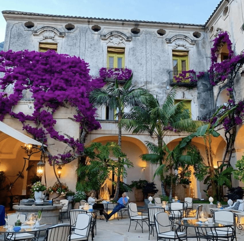 Palazzo Murat Positano patio