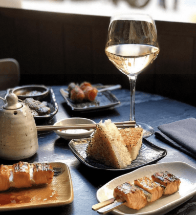 Robata Barcelona wine and food