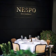 Restaurant Nespo round table plants luxury