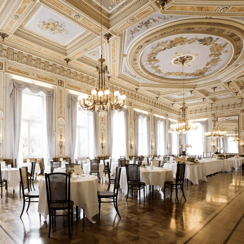 Grand Hotel Villa Serbelloni dining