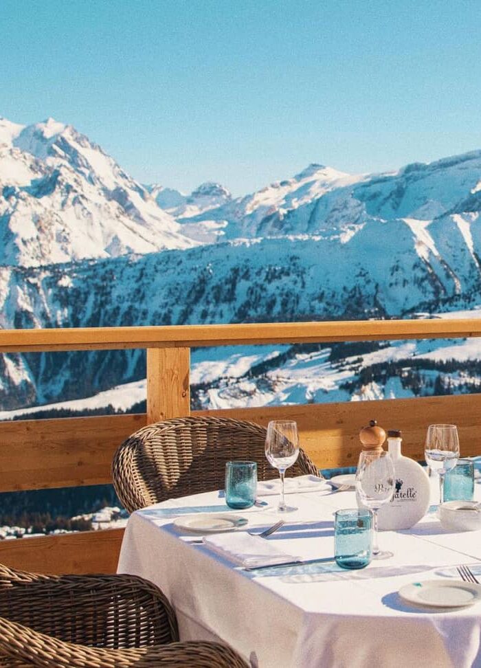 Bagatelle Courchevel – Mediterranean Dishes and a Beautiful View