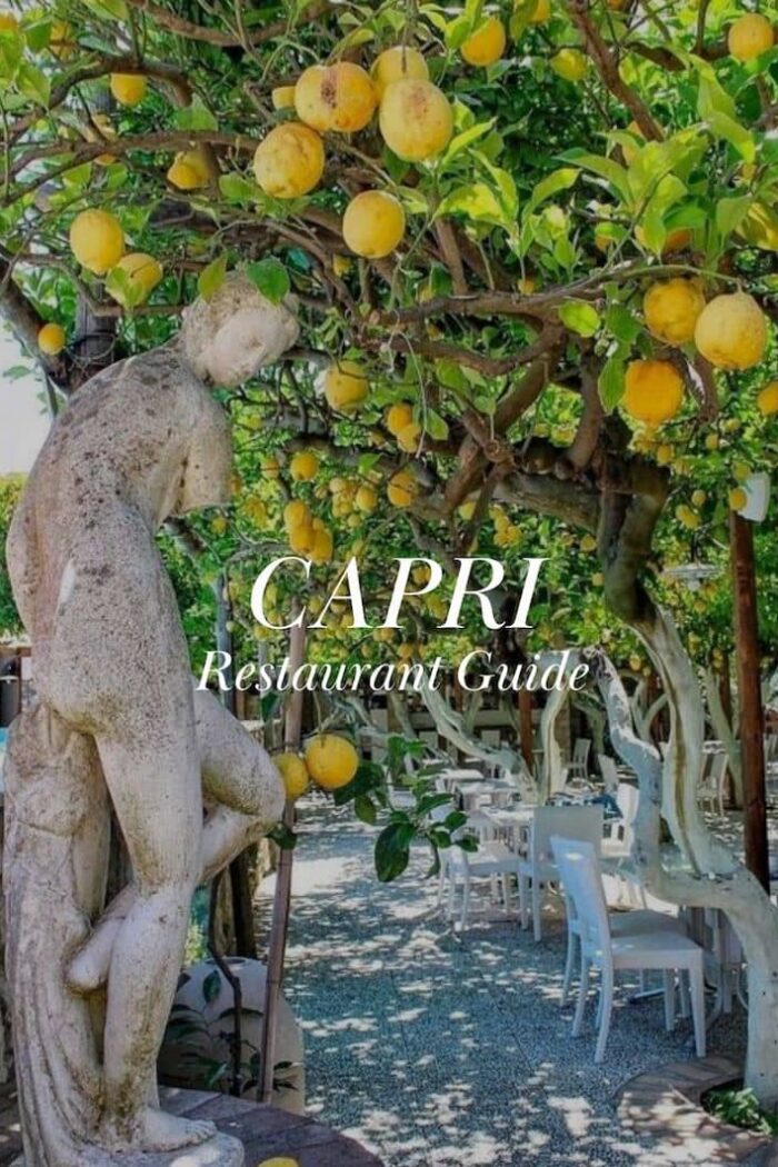 Best restaurants in Capri | Capri Guide