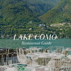 Best Restaurants in Lake Como