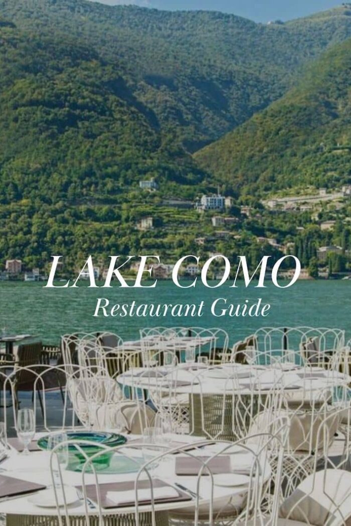 Best restaurants in Lake Como | Lake Como Guide