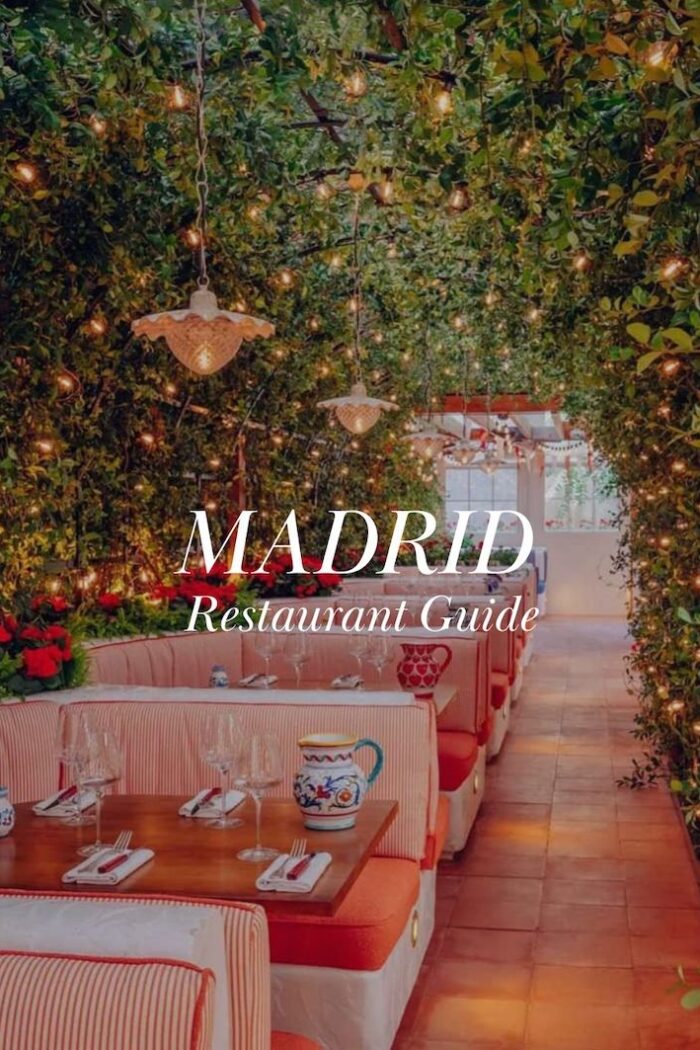 Best restaurants in Madrid | Madrid Guide