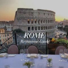 Best restaurants in Rome