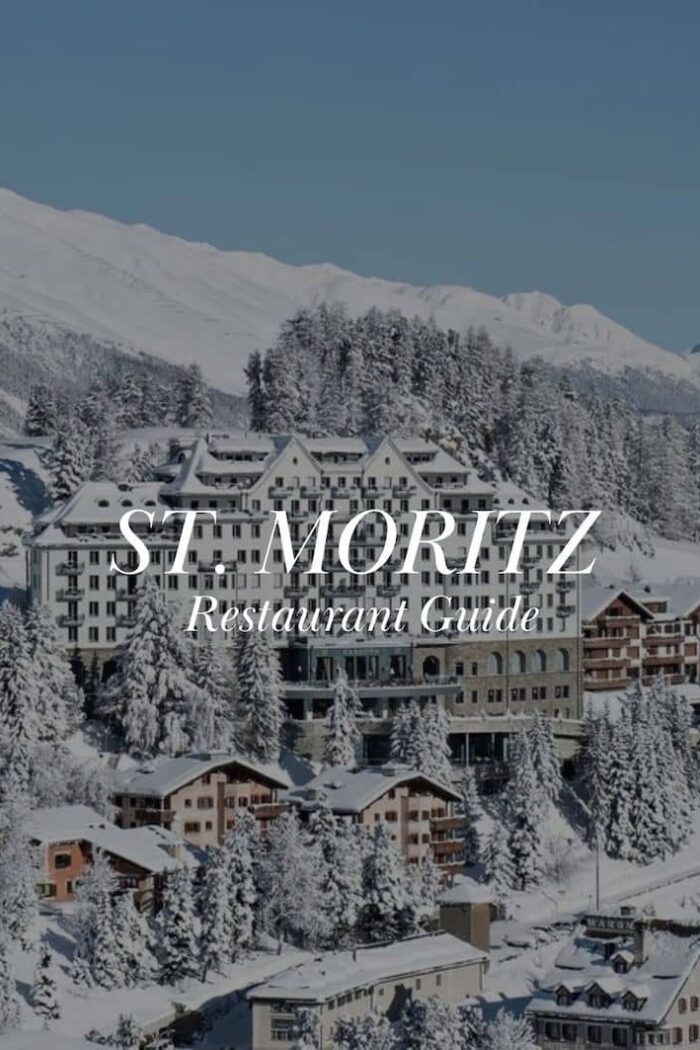 Best restaurants in St Moritz | St Moritz Guide