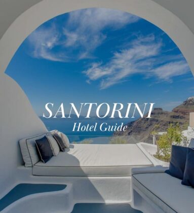 Best hotels on santorini