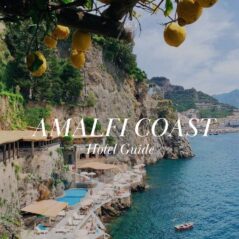 Hotel guide cover amalfi coast